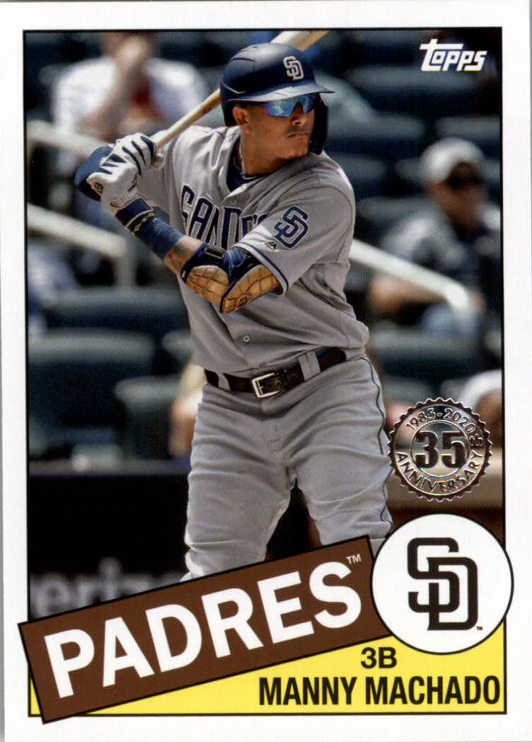 2020 Topps Baseball '85 Topps Series 1 Insert - Parallel - Relic Cards - Picture 34 of 43