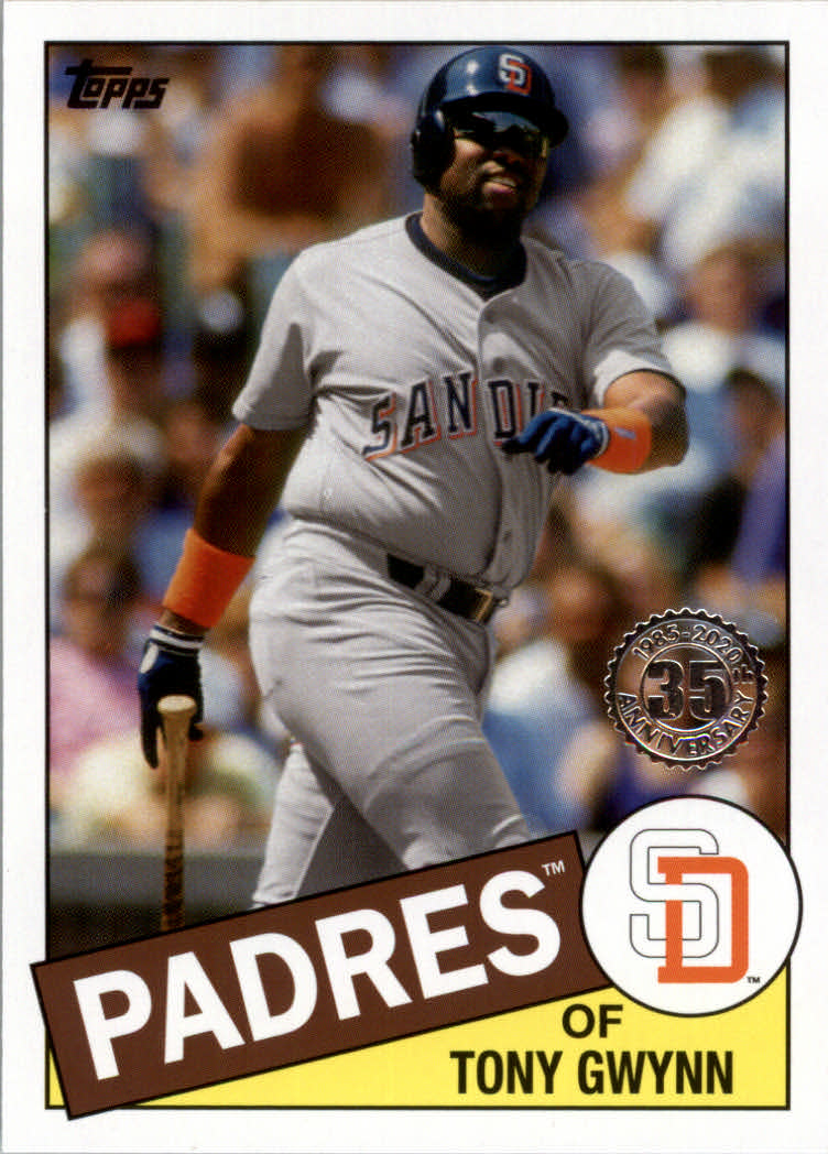 2020 Topps Baseball '85 Topps Series 1 Insert - Parallel - Relic Cards - Picture 36 of 43