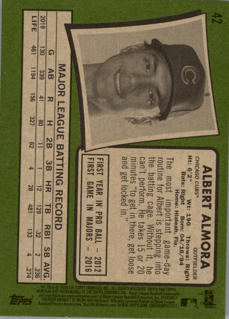 2020 Topps Heritage Baseball Part 1 Main Set Cards #1-#250 Rookies and Veterans - Picture 81 of 485