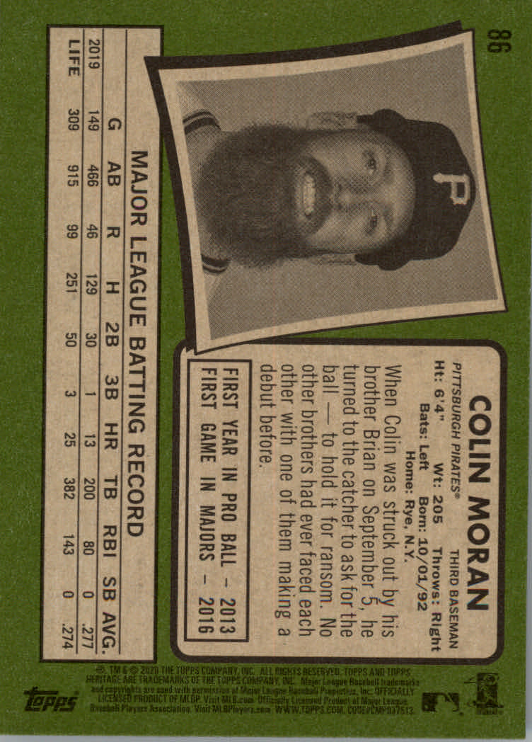 2020 Topps Heritage Baseball Part 1 Main Set Cards #1-#250 Rookies and Veterans - Picture 167 of 485