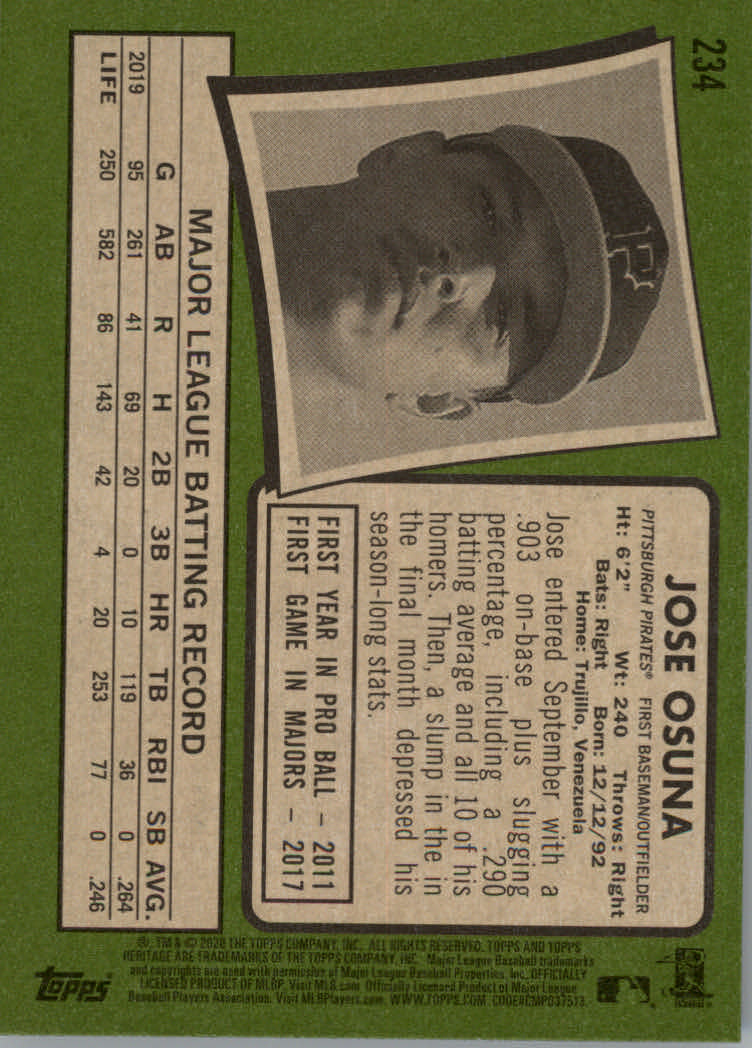 2020 Topps Heritage Baseball Part 1 Main Set Cards #1-#250 Rookies and Veterans - Picture 455 of 485