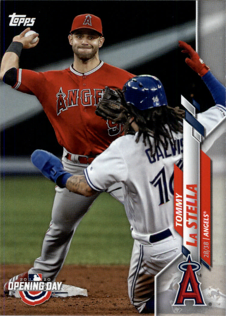 2020 Topps Opening Day Baseball Part 1 Main Set Cards #1 to #200 RC's and Vets