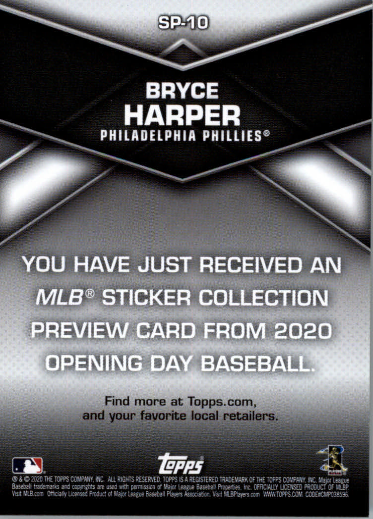 2020 Topps Opening Day Baseball Part 3 Insert, Autograph and Relic Cards - Picture 143 of 171