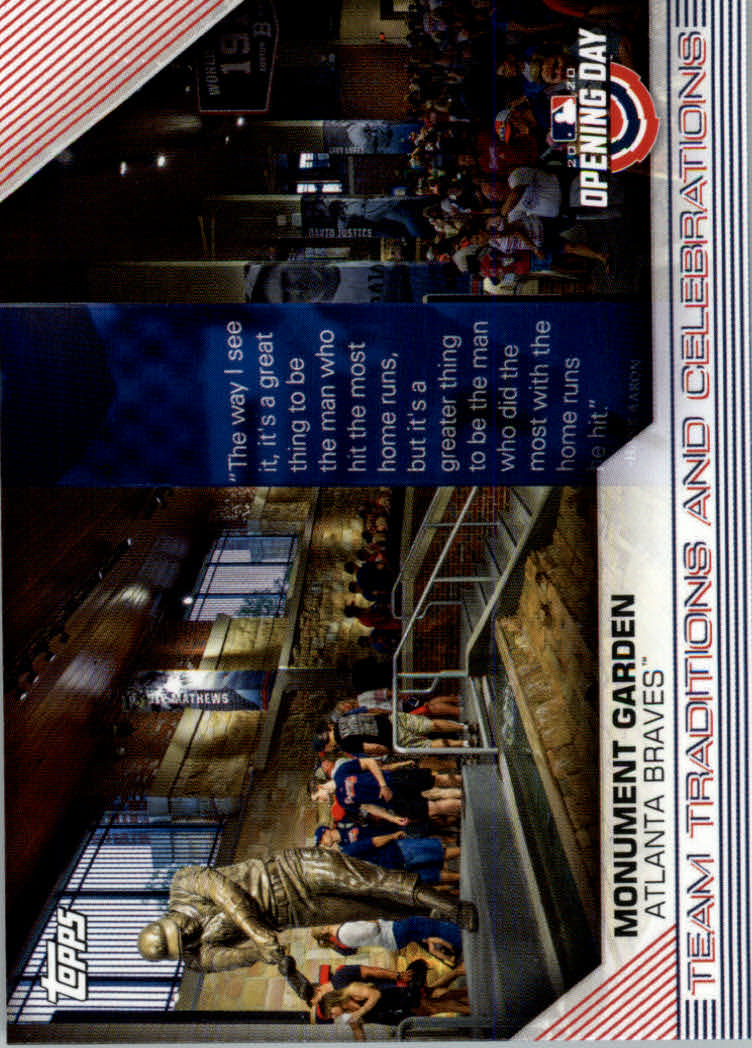 2020 Topps Opening Day Baseball Part 3 Insert, Autograph and Relic Cards - Picture 160 of 171