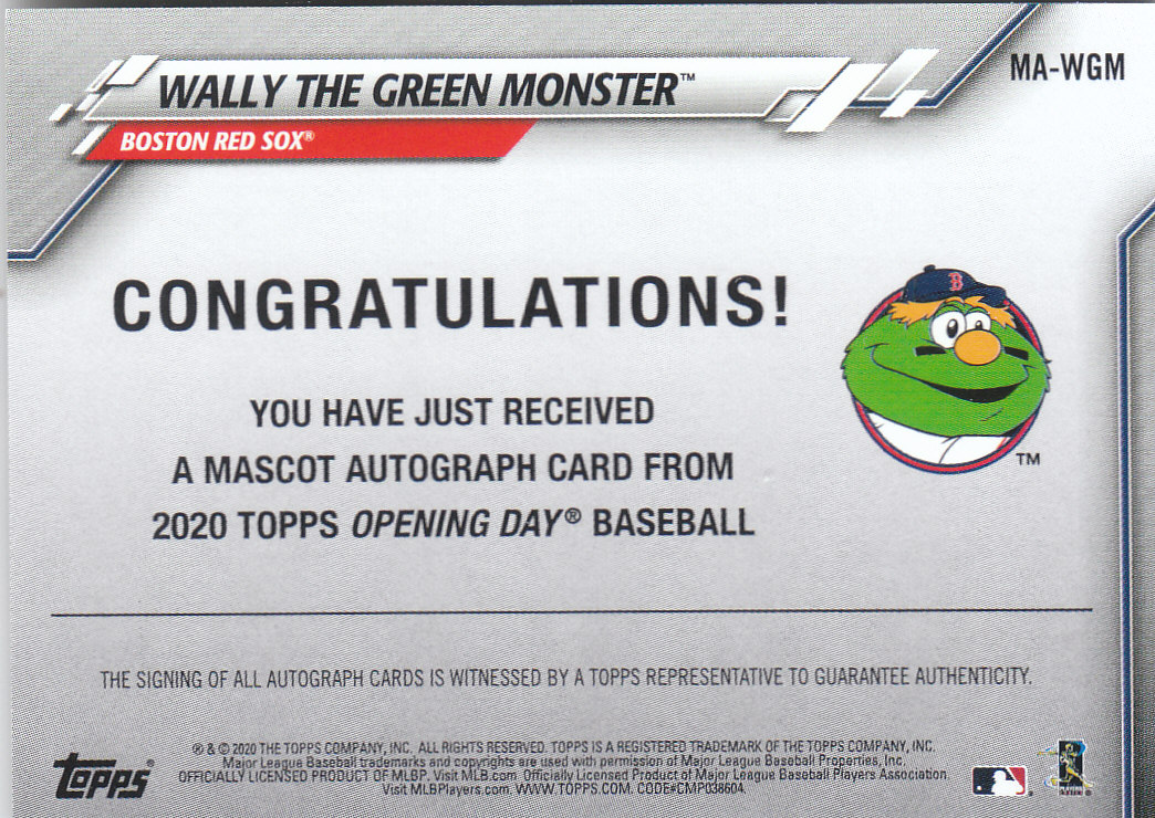 2020 Topps Opening Day Baseball Part 3 Insert, Autograph and Relic Cards - Picture 5 of 171