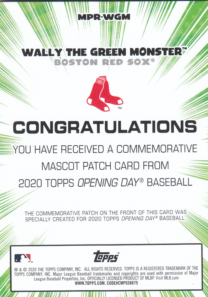 2020 Topps Opening Day Baseball Part 3 Insert, Autograph and Relic Cards - Picture 7 of 171