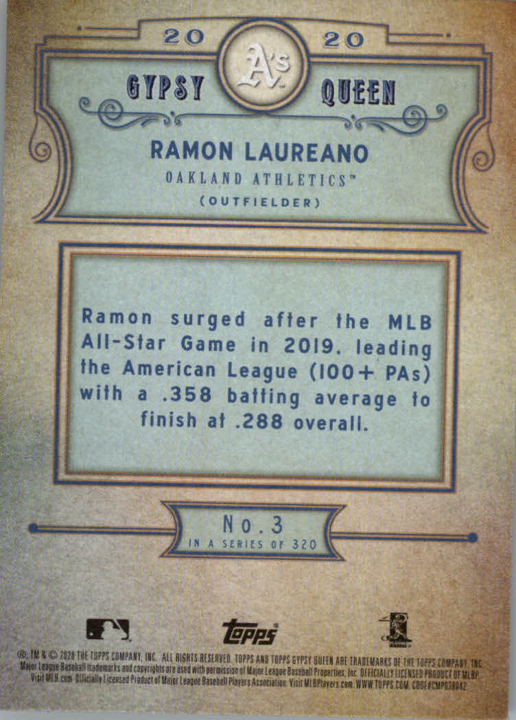 2020 Topps Gypsy Queen Baseball Part 1 Main Set Cards #1 to #150 RCs and VETs - Picture 7 of 291