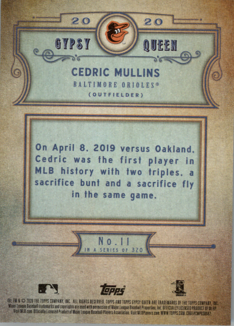 2020 Topps Gypsy Queen Baseball Part 1 Main Set Cards #1 to #150 RCs and VETs - Picture 23 of 291