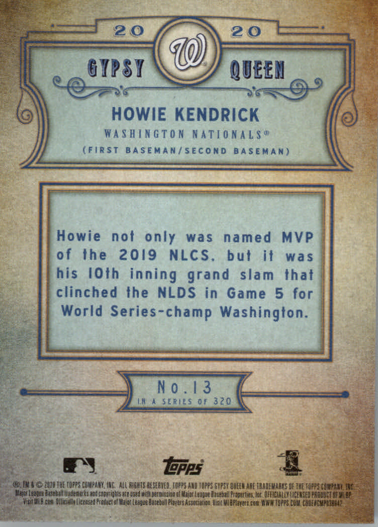 2020 Topps Gypsy Queen Baseball Part 1 Main Set Cards #1 to #150 RCs and VETs - Picture 27 of 291