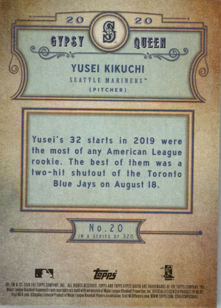 2020 Topps Gypsy Queen Baseball Part 1 Main Set Cards #1 to #150 RCs and VETs - Picture 41 of 291