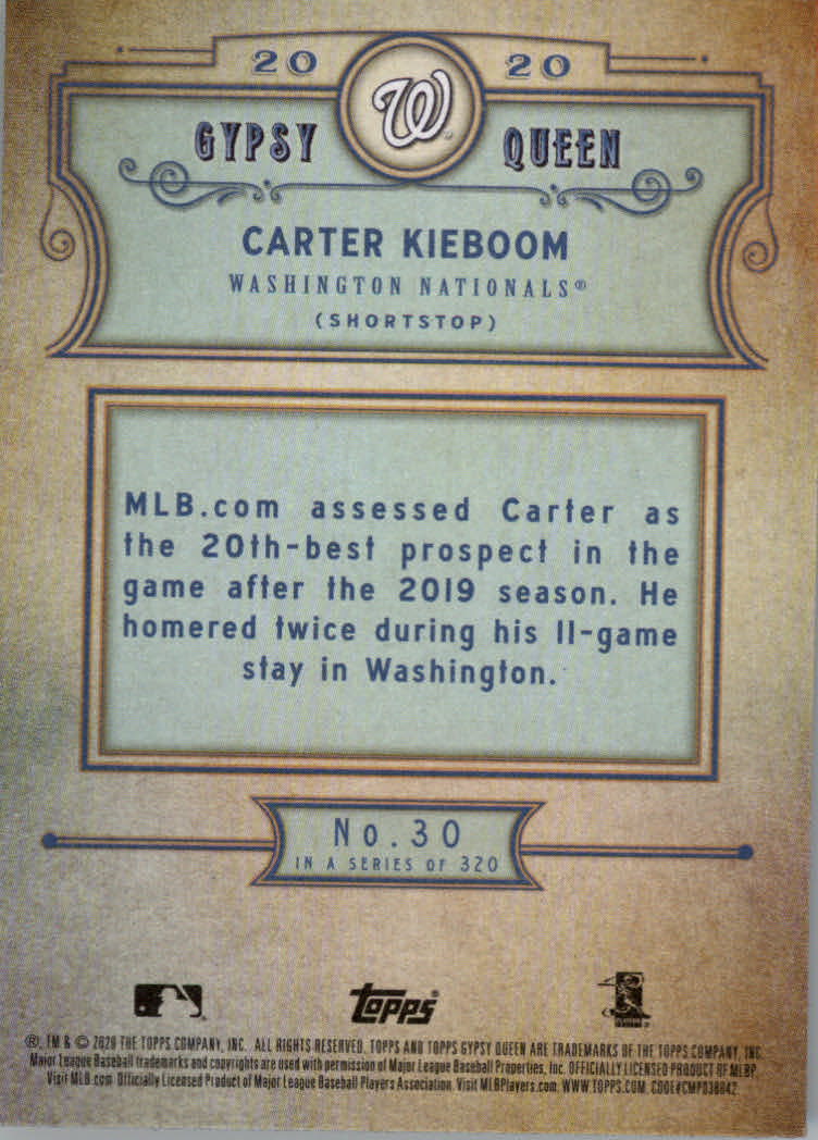 2020 Topps Gypsy Queen Baseball Part 1 Main Set Cards #1 to #150 RCs and VETs - Picture 59 of 291