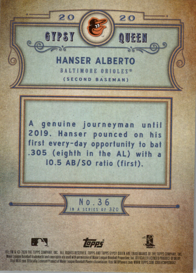 2020 Topps Gypsy Queen Baseball Part 1 Main Set Cards #1 to #150 RCs and VETs - Picture 71 of 291