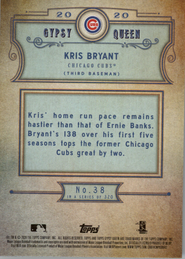 2020 Topps Gypsy Queen Baseball Part 1 Main Set Cards #1 to #150 RCs and VETs - Picture 75 of 291