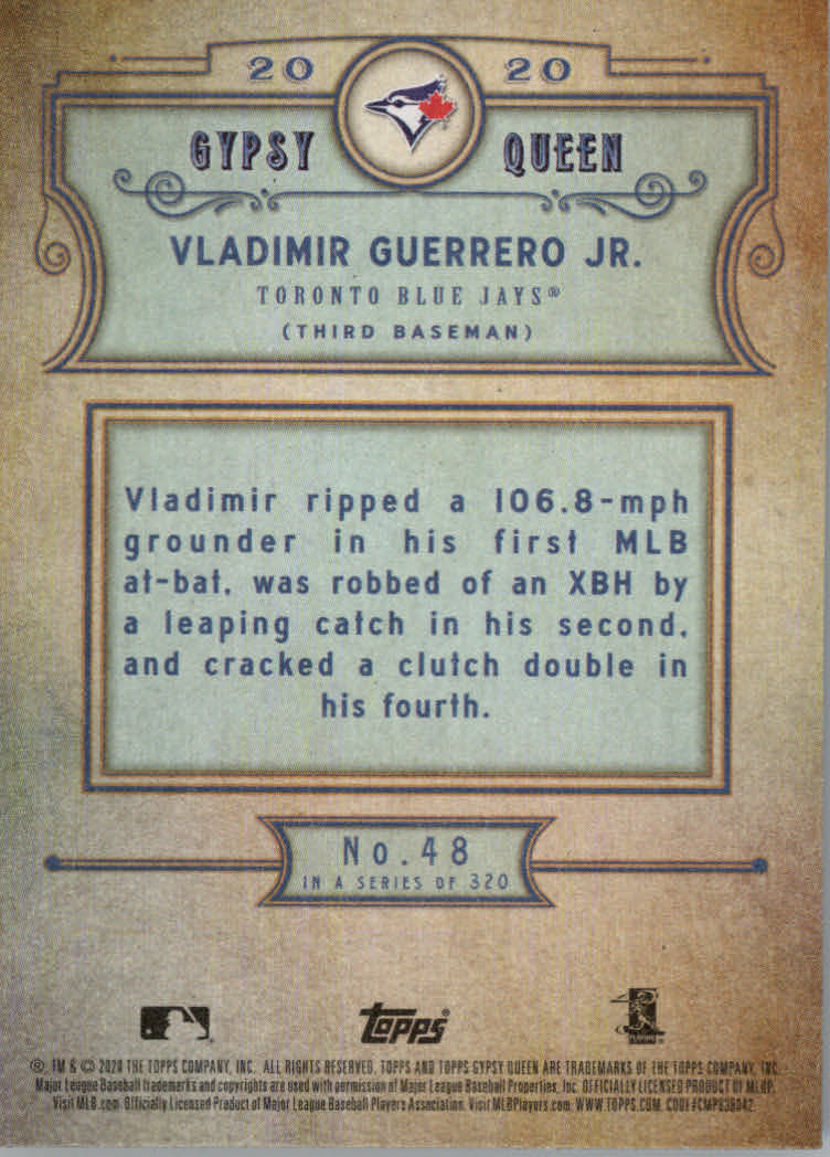 2020 Topps Gypsy Queen Baseball Part 1 Main Set Cards #1 to #150 RCs and VETs - Picture 95 of 291