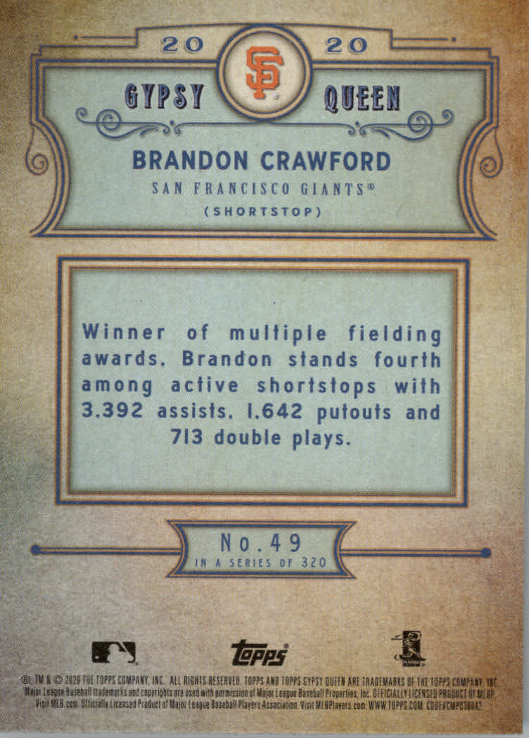 2020 Topps Gypsy Queen Baseball Part 1 Main Set Cards #1 to #150 RCs and VETs - Picture 97 of 291