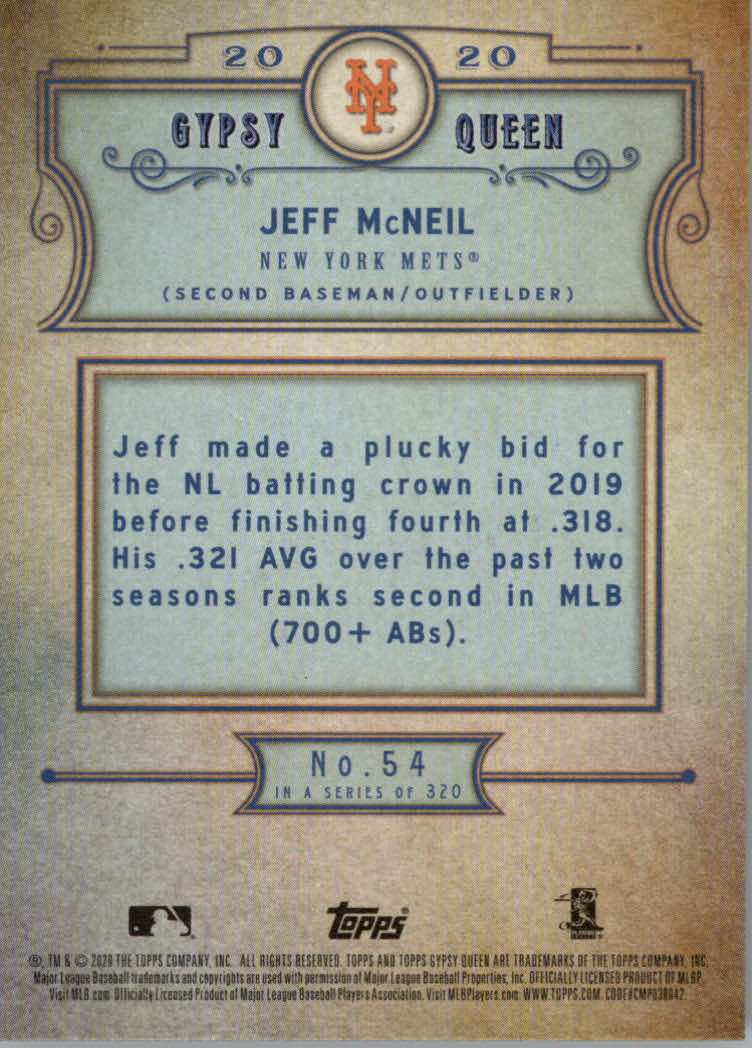 2020 Topps Gypsy Queen Baseball Part 1 Main Set Cards #1 to #150 RCs and VETs - Picture 107 of 291