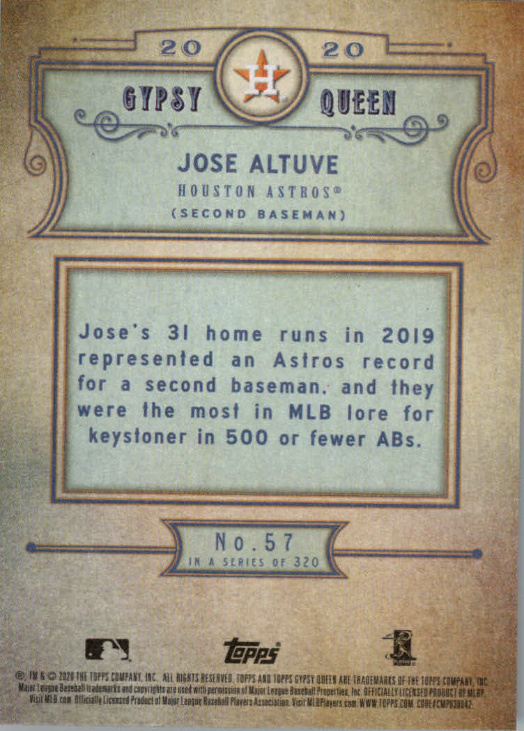 2020 Topps Gypsy Queen Baseball Part 1 Main Set Cards #1 to #150 RCs and VETs - Picture 113 of 291