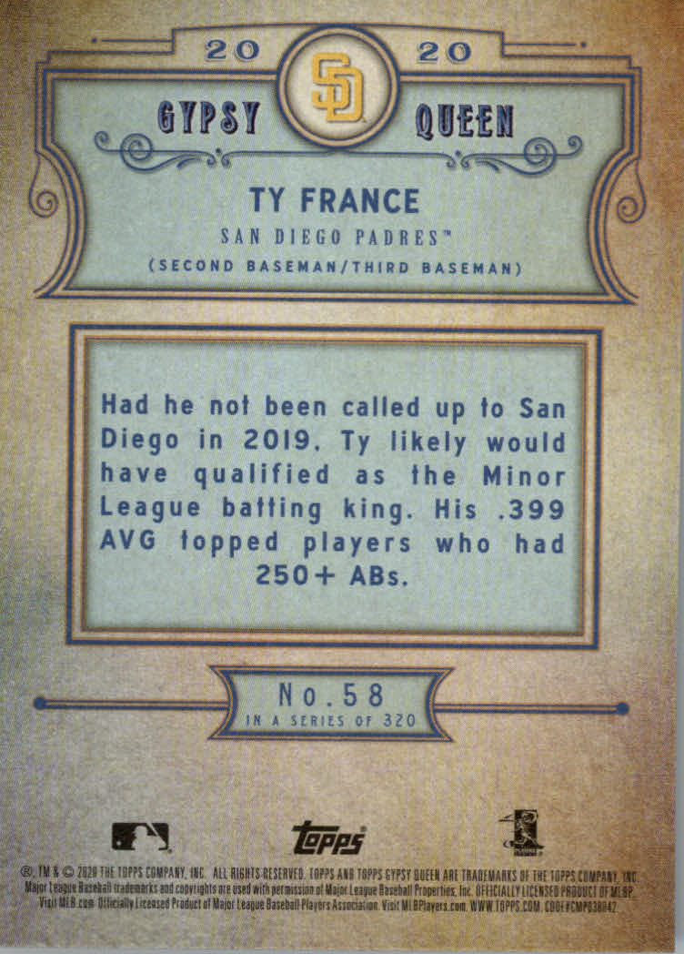 2020 Topps Gypsy Queen Baseball Part 1 Main Set Cards #1 to #150 RCs and VETs - Picture 115 of 291