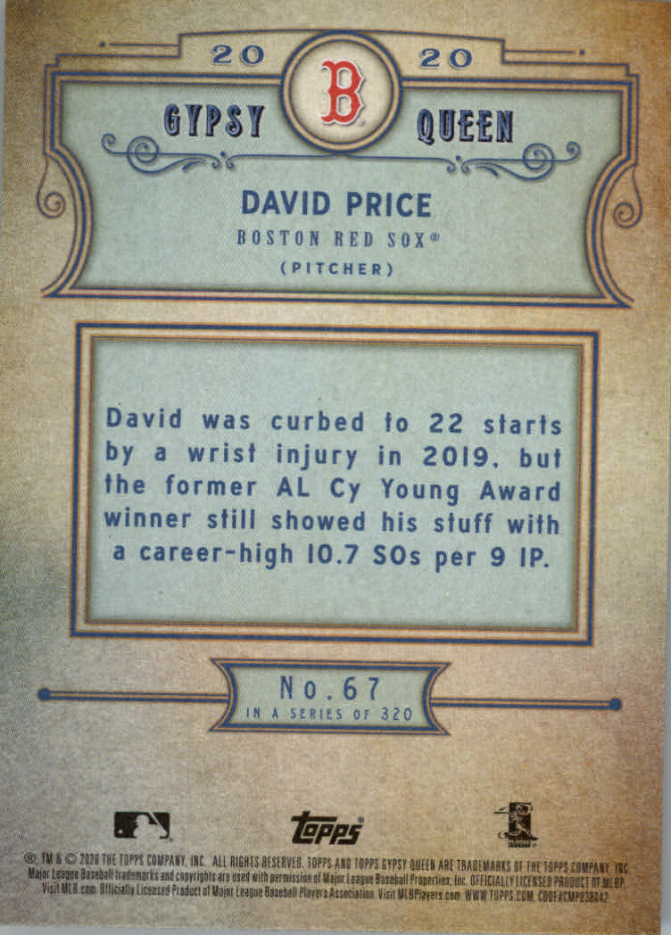 2020 Topps Gypsy Queen Baseball Part 1 Main Set Cards #1 to #150 RCs and VETs - Picture 133 of 291