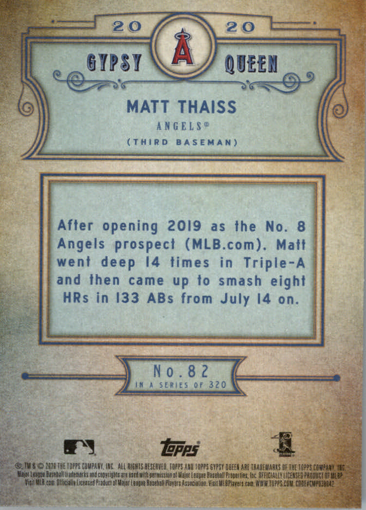 2020 Topps Gypsy Queen Baseball Part 1 Main Set Cards #1 to #150 RCs and VETs - Picture 161 of 291