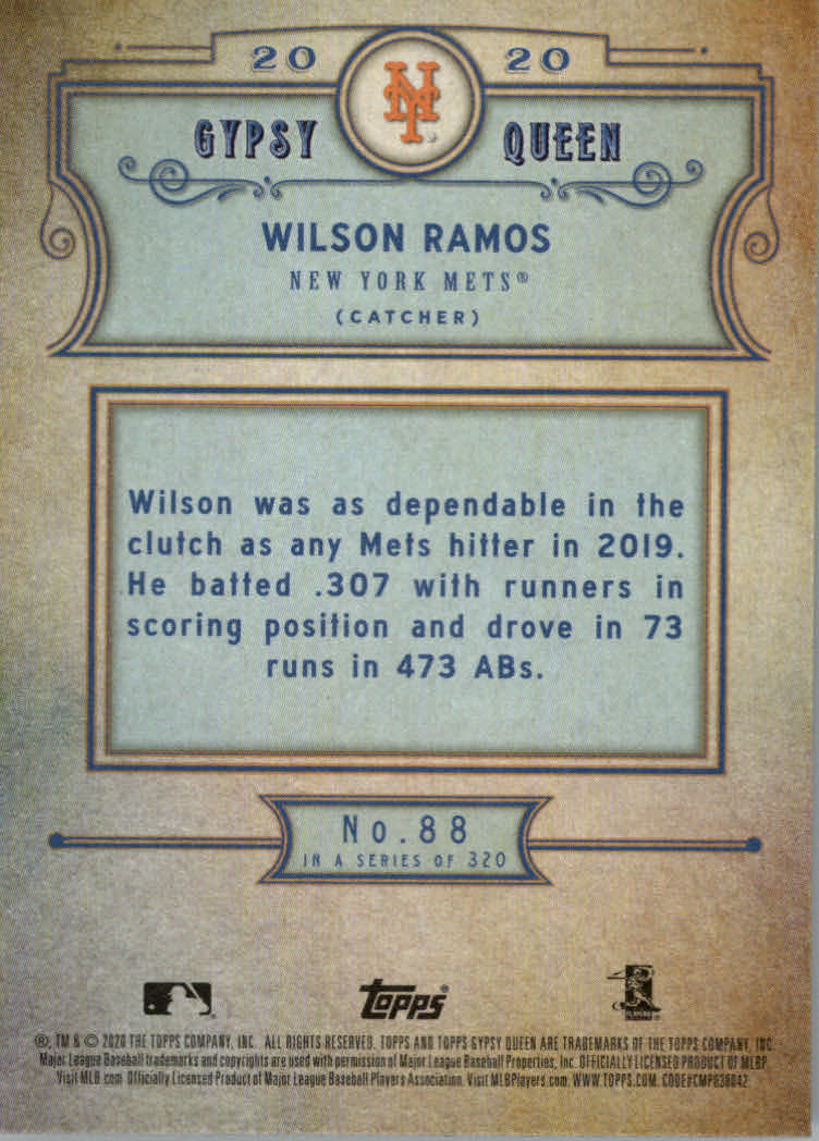 2020 Topps Gypsy Queen Baseball Part 1 Main Set Cards #1 to #150 RCs and VETs - Picture 173 of 291