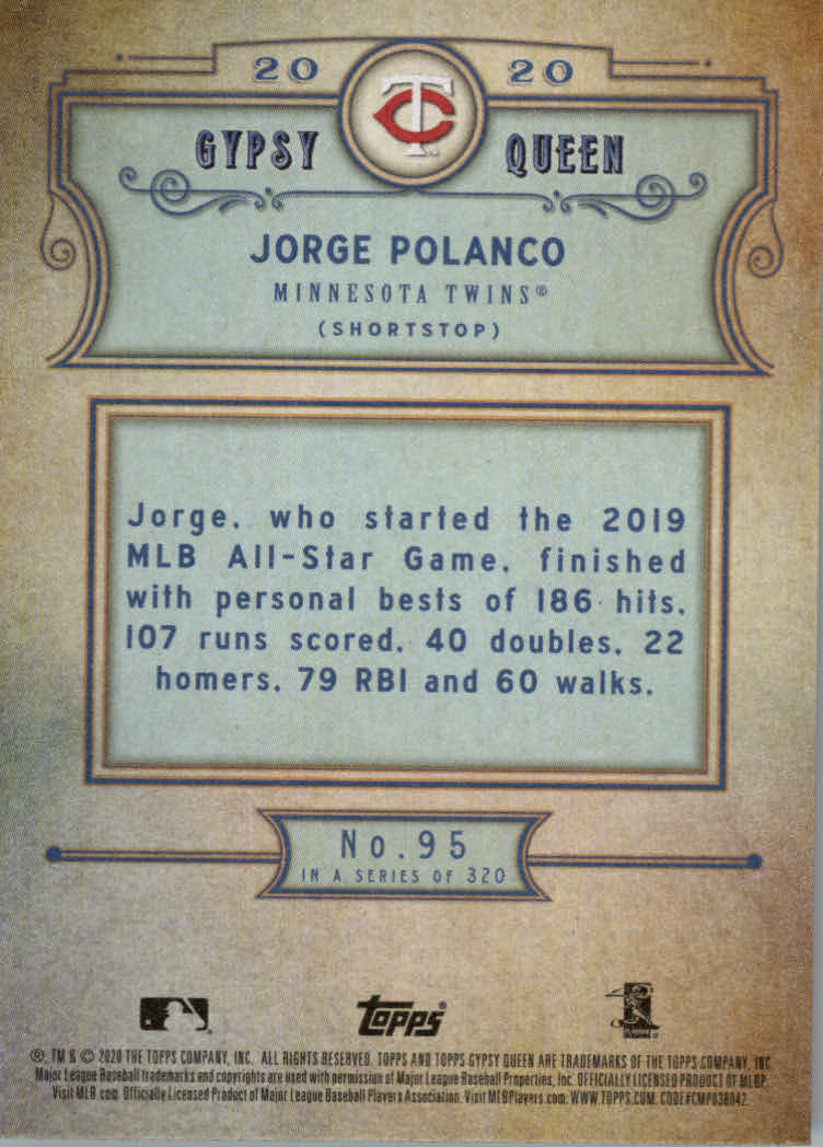 2020 Topps Gypsy Queen Baseball Part 1 Main Set Cards #1 to #150 RCs and VETs - Picture 187 of 291