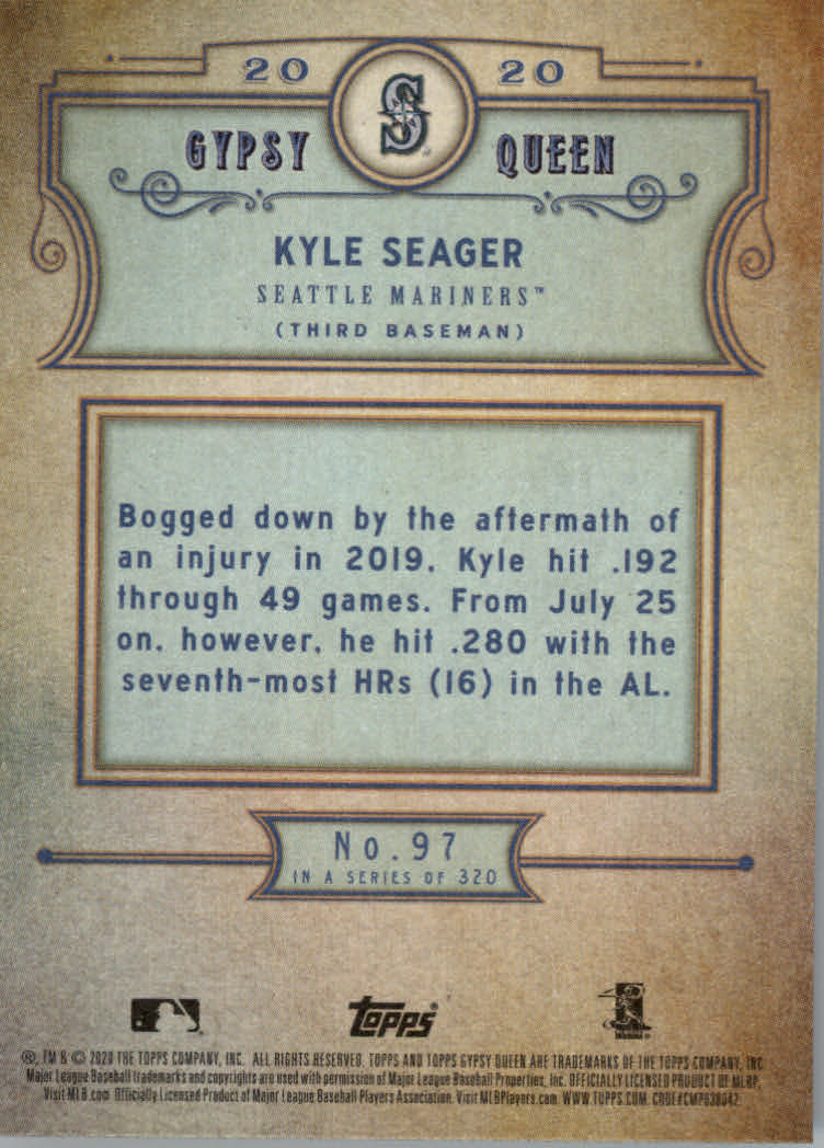 2020 Topps Gypsy Queen Baseball Part 1 Main Set Cards #1 to #150 RCs and VETs - Picture 191 of 291