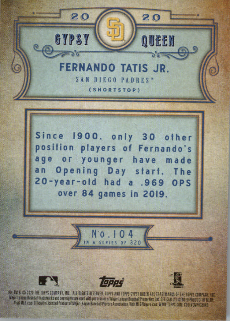 2020 Topps Gypsy Queen Baseball Part 1 Main Set Cards #1 to #150 RCs and VETs - Picture 205 of 291