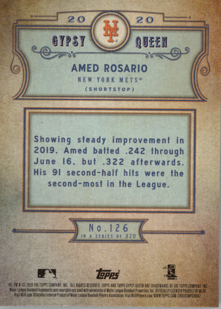 2020 Topps Gypsy Queen Baseball Part 1 Main Set Cards #1 to #150 RCs and VETs - Picture 247 of 291