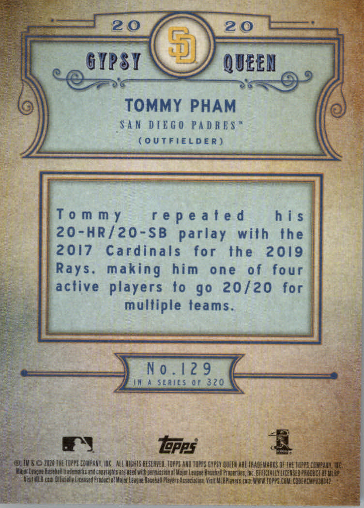 2020 Topps Gypsy Queen Baseball Part 1 Main Set Cards #1 to #150 RCs and VETs - Picture 253 of 291