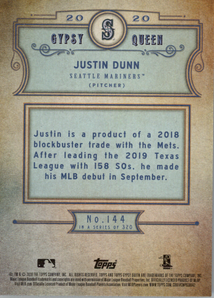 2020 Topps Gypsy Queen Baseball Part 1 Main Set Cards #1 to #150 RCs and VETs - Picture 281 of 291