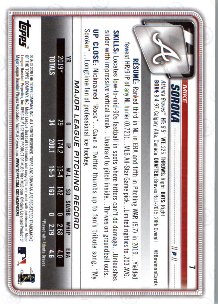 2020 Bowman Baseball (Paper) Part 1 Main Set Cards #1 to #100 Rookies and Vets - Picture 15 of 193