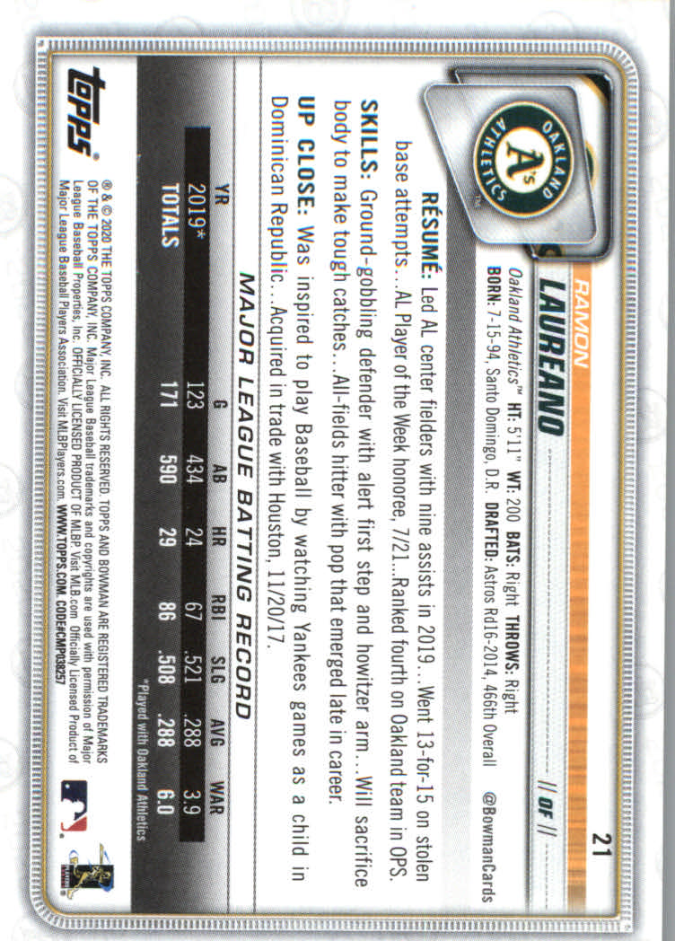 2020 Bowman Baseball (Paper) Part 1 Main Set Cards #1 to #100 Rookies and Vets - Picture 41 of 193