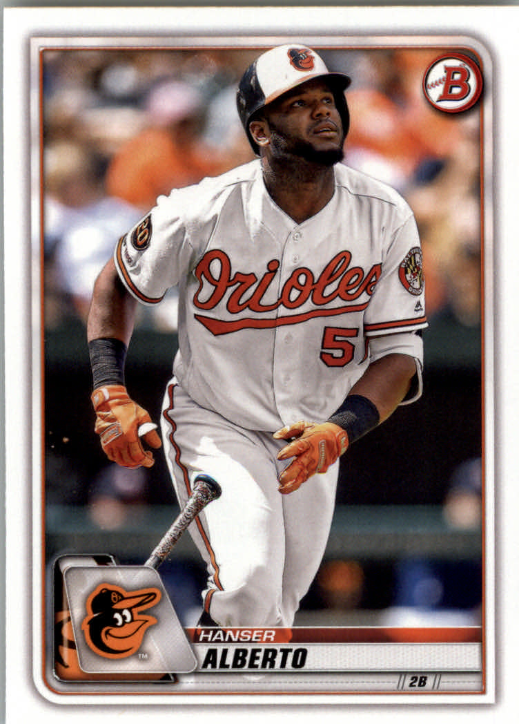 2020 Bowman Baseball (Paper) Part 1 Main Set Cards #1 to #100 Rookies and Vets - Picture 166 of 193