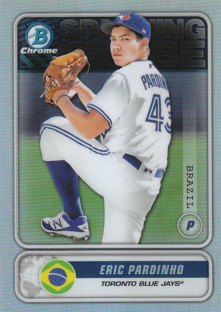 2020 Bowman Chrome Baseball "Spanning the Globe" Insert and Parallel Cards - Picture 8 of 39