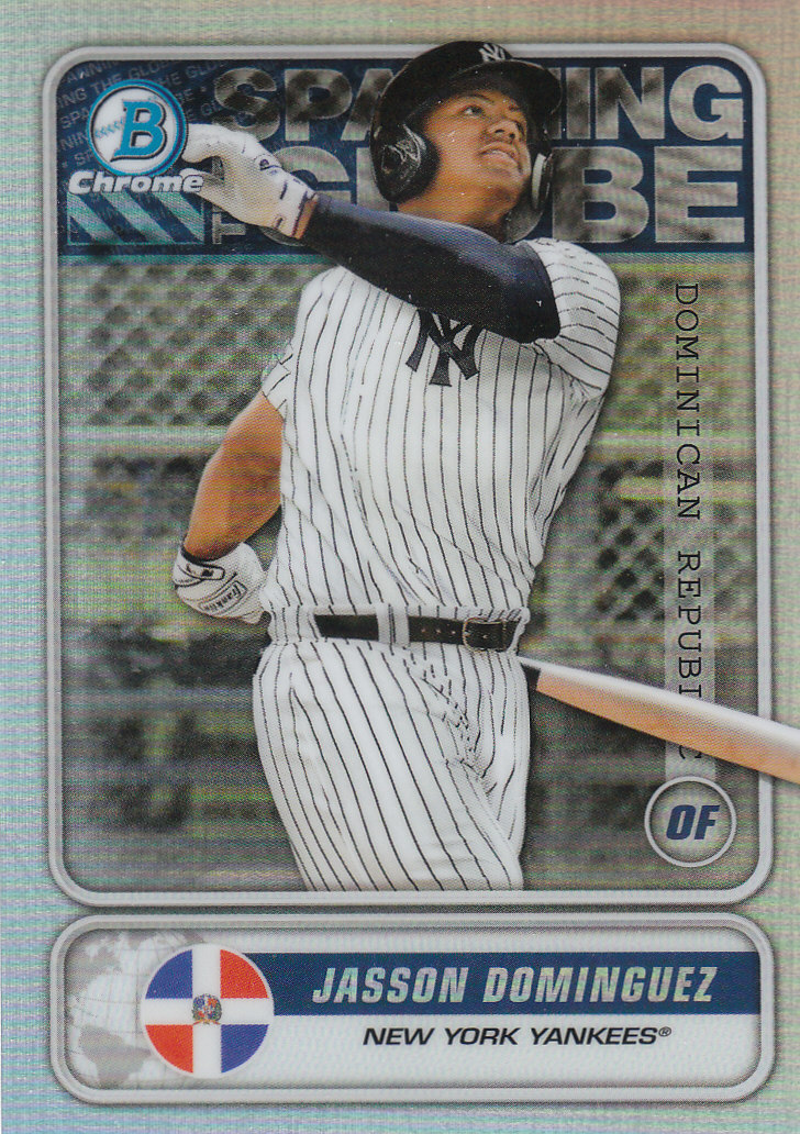 2020 Bowman Chrome Baseball "Spanning the Globe" Insert and Parallel Cards - Picture 18 of 39