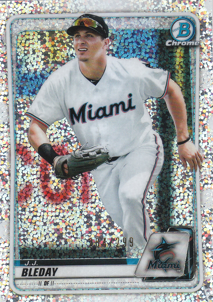 2020 Bowman Chrome Baseball "Refractors" Prospects Parallel Cards - Picture 72 of 73
