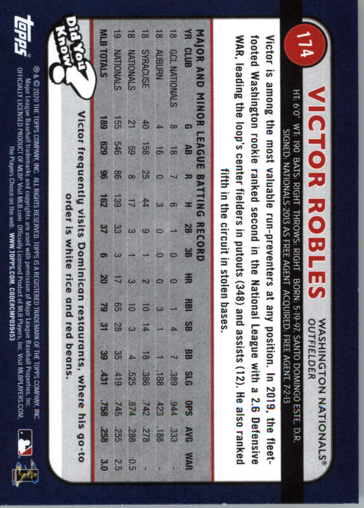 2020 Topps Big League Baseball Main Set Cards #151 to #300 Rookies and Veterans