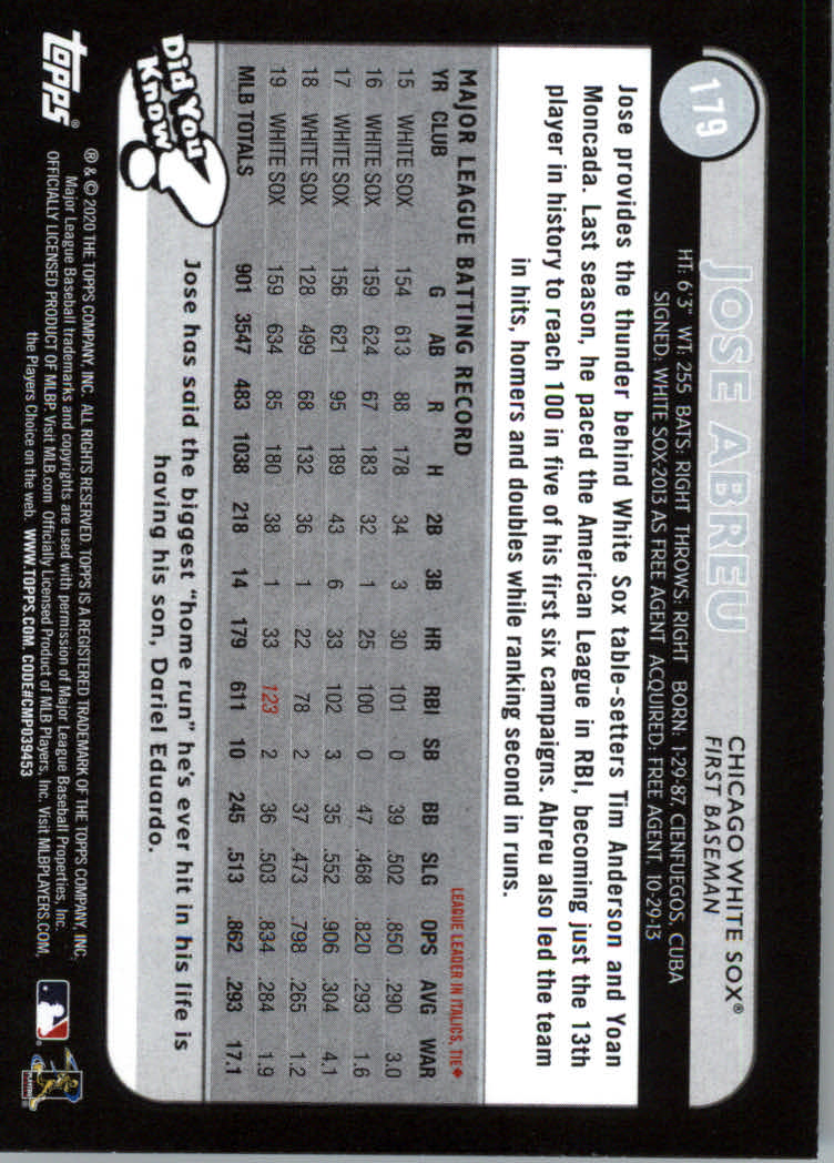 2020 Topps Big League Baseball Main Set Cards #151 to #300 Rookies and Veterans