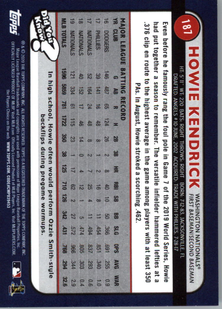 2020 Topps Big League Baseball Main Set Cards #151 to #300 Rookies and Veterans