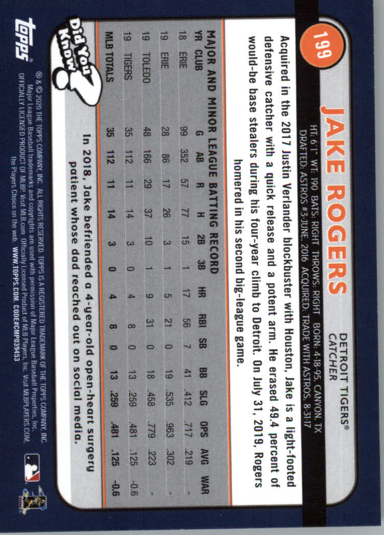 2020 Topps Big League Baseball Main Set Cards #151 to #300 Rookies and Veterans