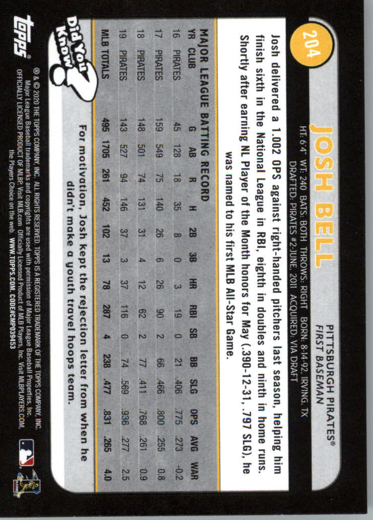 2020 Topps Big League Baseball Main Set Cards #151 to #300 Rookies and Veterans