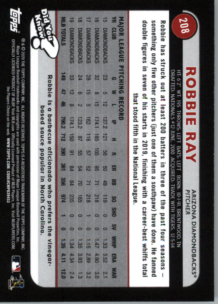 2020 Topps Big League Baseball Main Set Cards #151 to #300 Rookies and Veterans