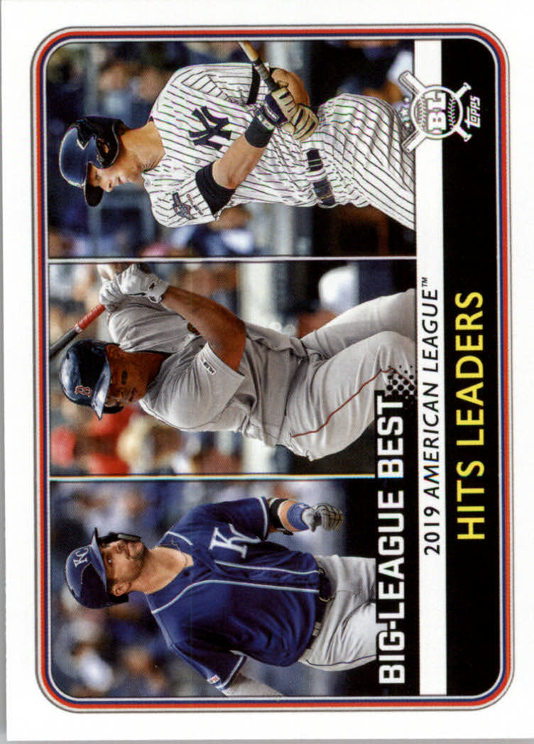 2020 Topps Big League Baseball Main Set Cards #151 to #300 Rookies and Veterans