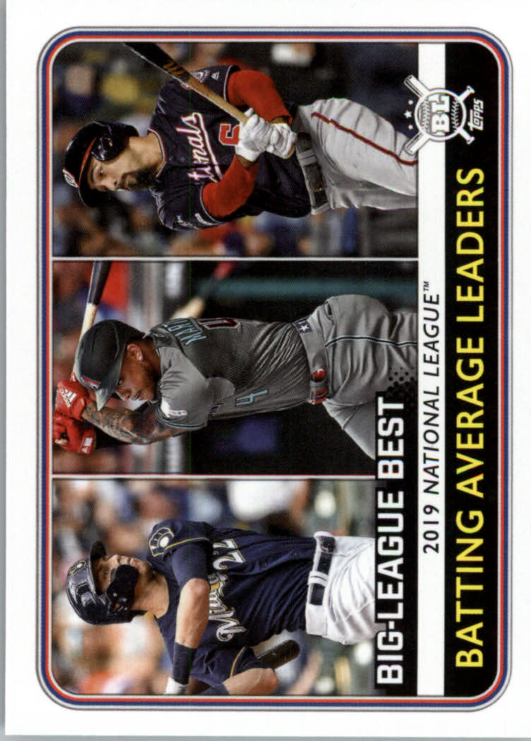 2020 Topps Big League Baseball Main Set Cards #151 to #300 Rookies and Veterans