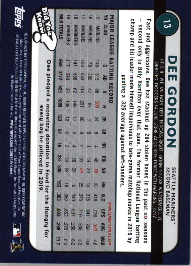 2020 Topps Big League Baseball Orange Parallel Cards #1 to #150 - Picture 25 of 275