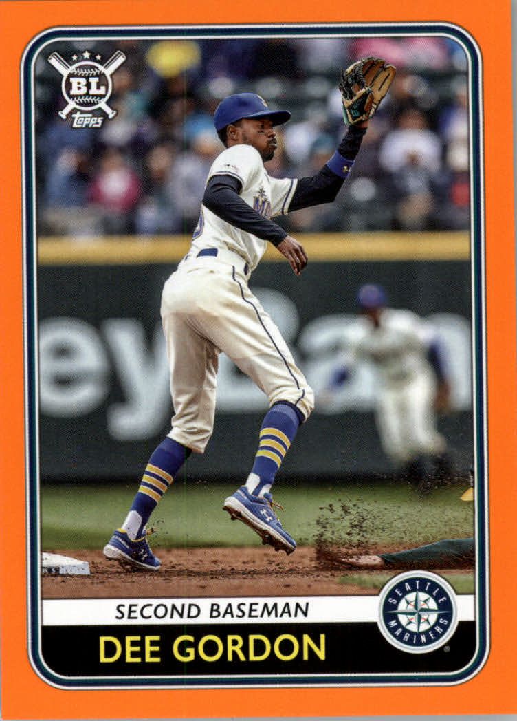 2020 Topps Big League Baseball Orange Parallel Cards #1 to #150 - Picture 24 of 275
