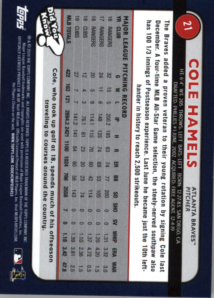 2020 Topps Big League Baseball Orange Parallel Cards #1 to #150 - Picture 41 of 275
