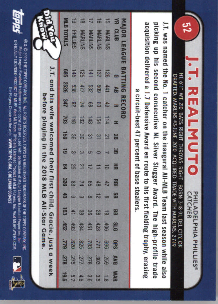2020 Topps Big League Baseball Orange Parallel Cards #1 to #150 - Picture 97 of 275