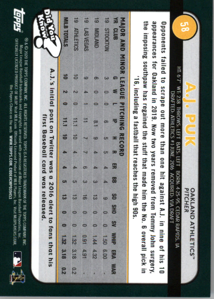 2020 Topps Big League Baseball Orange Parallel Cards #1 to #150 - Picture 109 of 275